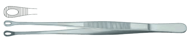 Пiнцет для легенiв Сiнглi-Таттл 2З0 мм Surgimax 05-994-23